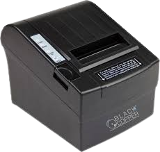 Black Copper Thermal Receipt Printer